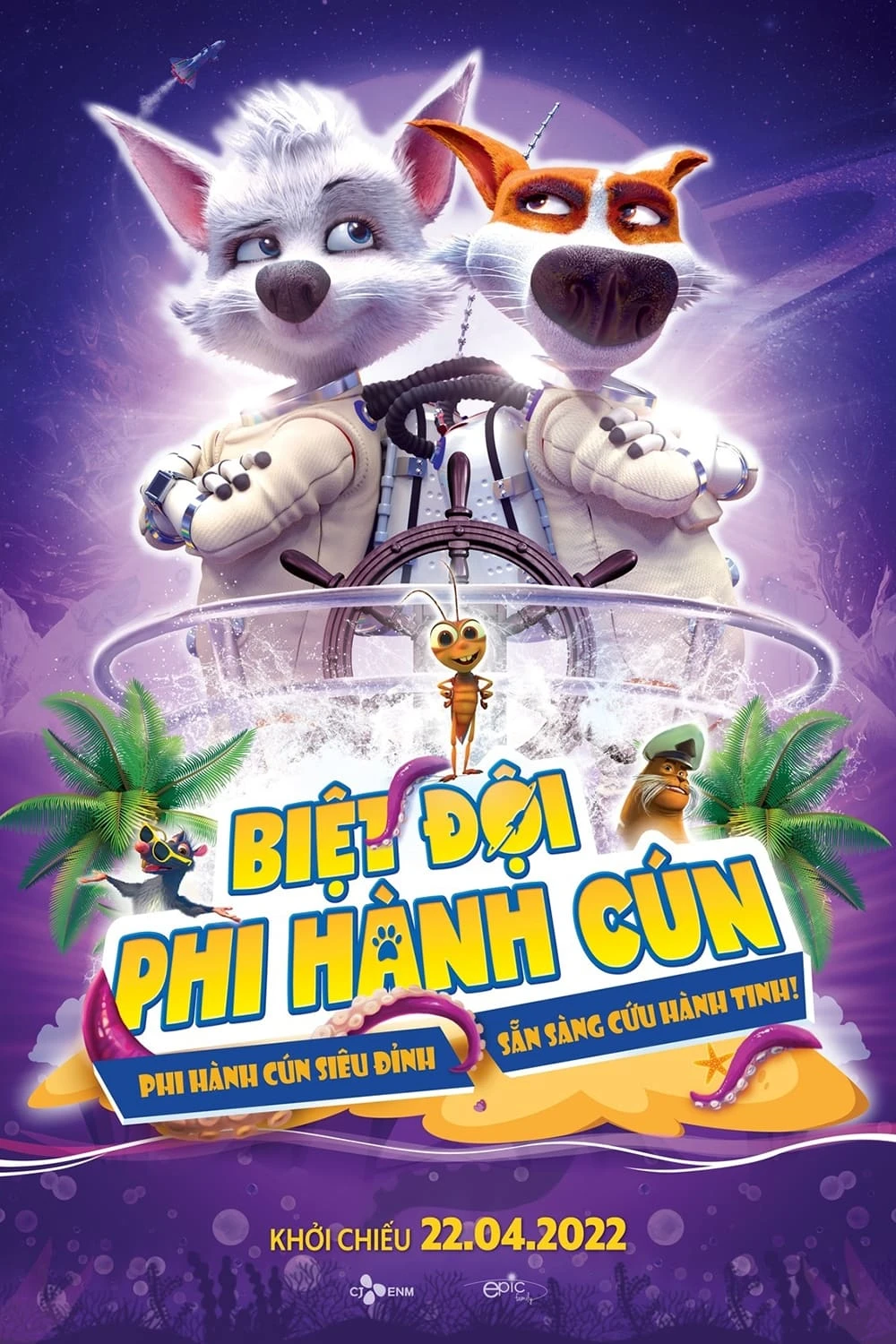 Biệt Đội Phi Hành Cún (Space Dogs: Tropical Adventure) [2020]